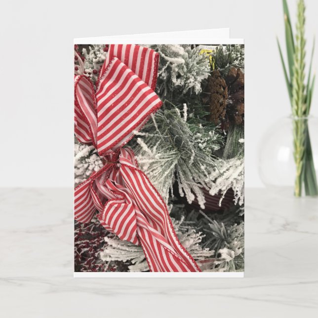 **HAPPY HOLIDAYS** CARD (Front)