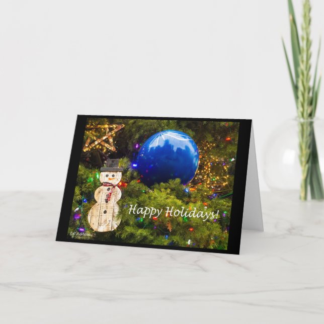 Happy Holidays card (Front)