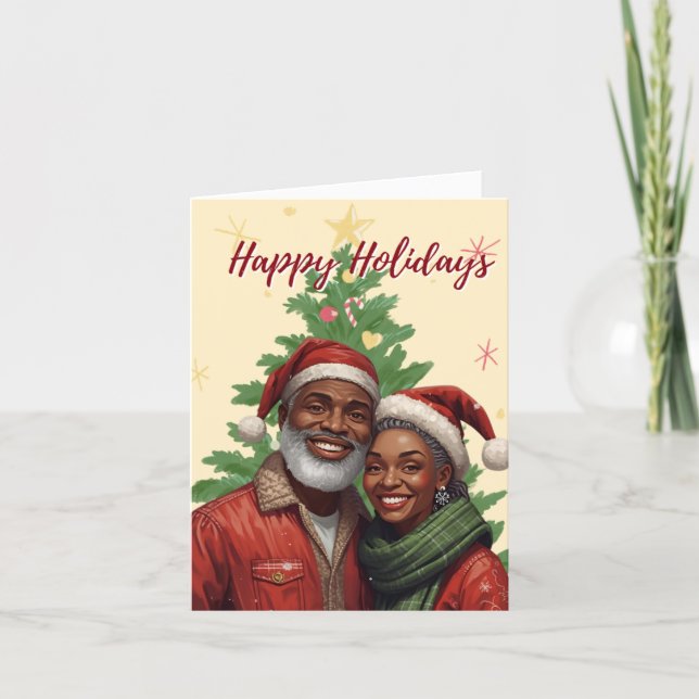 Happy Holidays Card by Alicia McDaniel Fine Art (Front)