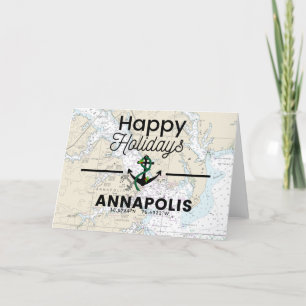 Happy Holidays Chart- Annapolis Holiday Card