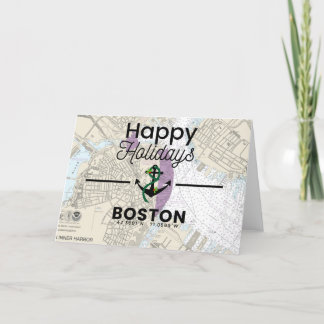 Happy Holidays Chart- Boston Holiday Card