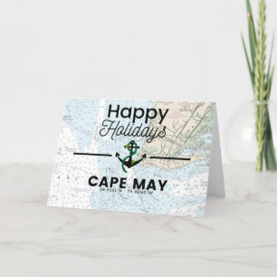 Happy Holidays Chart- Cape May Holiday Card