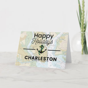 Happy Holidays Chart- Charleston Holiday Card