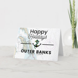 Happy Holidays Chart- Outer Banks Holiday Card