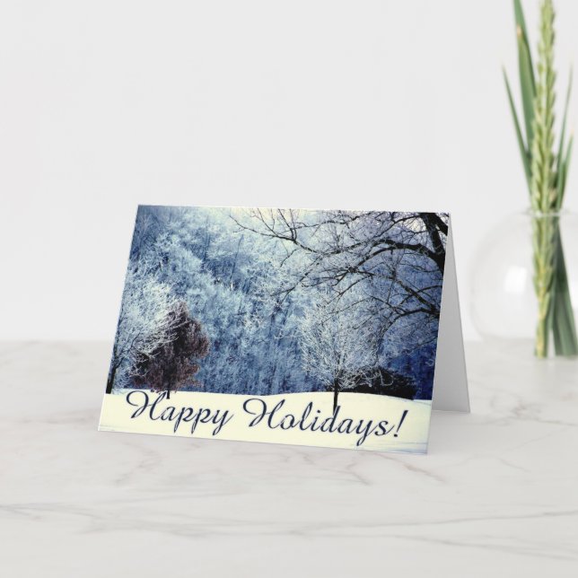 Happy Holidays Christmas Card (Front)