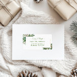 Happy Holidays-Christmas Classic, Rustic, Festive Label<br><div class="desc">Happy Holidays! Customisable Christmas Address Labels – Classic, Rustic, Festive Make your holiday greetings stand out with our editable Christmas address labels featuring a timeless, rustic design with elegant script fonts and leafy accents. Quick & Easy: Personalise the label with your name and address in just seconds. Perfect for Holiday...</div>