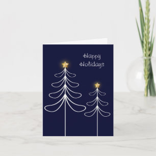 Happy Holidays Christmas Corporate Business Holiday Card