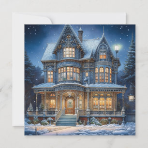 Happy Holidays Christmas House Personalised