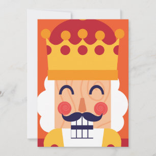 HAPPY HOLIDAYS   Christmas Nutcracker Holiday Card
