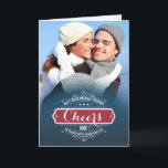 Happy Holidays. Christmas Photo  Holiday Card<br><div class="desc">Merry Christmas and a Happy New Year. Happy Holidays. Stylish Embellishments design Christmas Photo Card with personalised photo and greeting. Matching cards,  favours and gifts available in the Christmas & New Year Category of our store.</div>