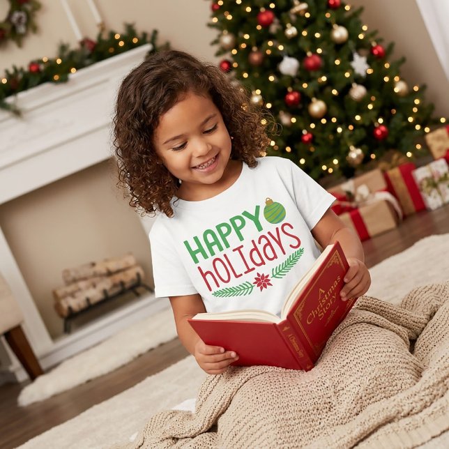 Happy Holidays Christmas T-Shirt (Creator Uploaded)
