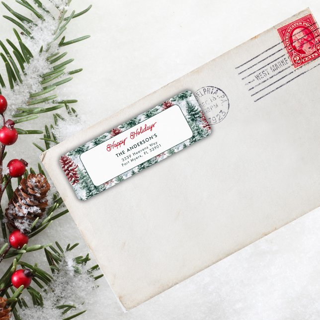 Happy Holidays Christmas Winter Forest (Creator Uploaded)