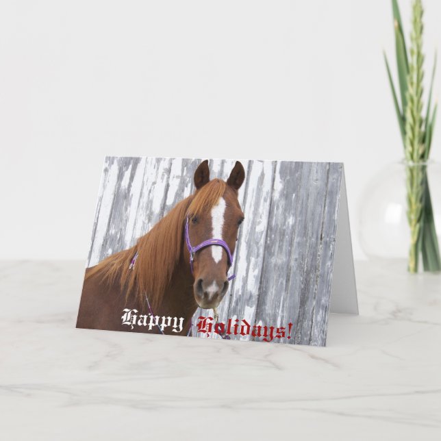 Happy Holidays Clifford Card (Front)