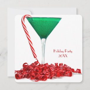 Happy Holidays Cocktail Party Invitation
