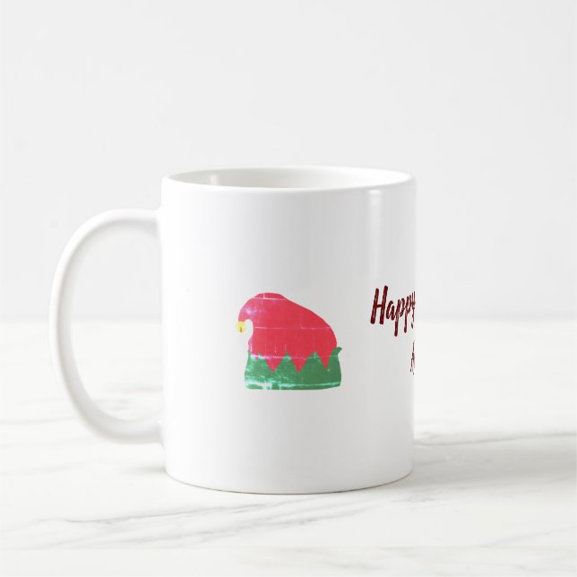 Happy Holidays Coffee Mug (Left)