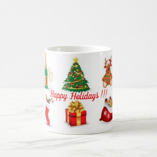 Happy Holidays !!! Coffee Mug (Center)