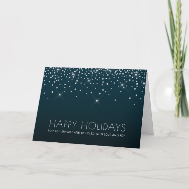 Happy Holidays Corporate Thank You Card (Front)