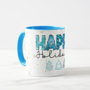 Happy Holidays Customise Mug