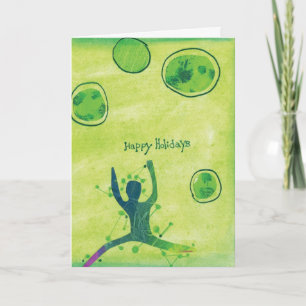 Happy Holidays "Dance of Joy" Greeting Card