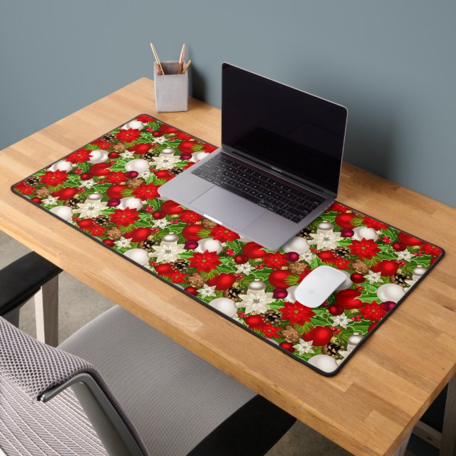 Happy Holidays Desk Mat (Office 2)