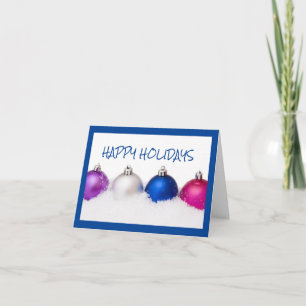 HAPPY HOLIDAYS...EAT/DRINK/BE VERY MERRY CARD