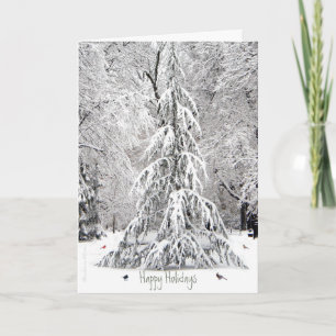 Happy Holidays: Enjoy the Simple Pleasures-Boston Holiday Card