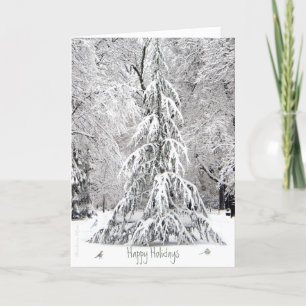 Happy Holidays: Enjoy the Simple Pleasures-Boston Holiday Card