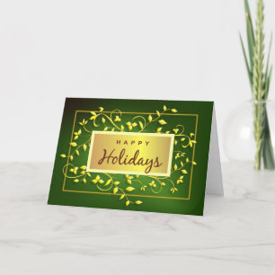 Happy Holidays - Executive Greeting Card
