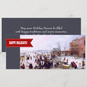 Happy Holidays. Fine Art Christmas Greeting Cards