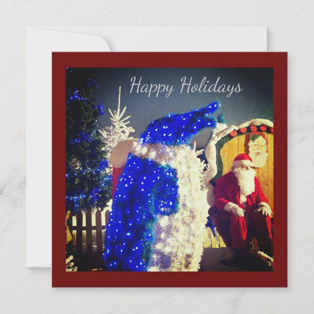 Happy Holidays Flat Card (Front)