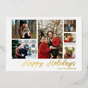 Happy Holidays Foil 6 Photo