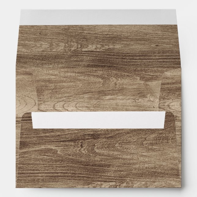 Happy Holidays Fox and Owl Fun Plaid Christmas Envelope (Back (Bottom))