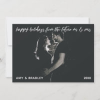 Happy Holidays from Future Mr & Mrs Photo