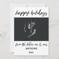 Happy Holidays from Future Mr & Mrs Photo