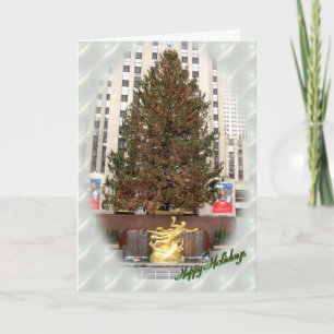 Happy Holidays From NY Card