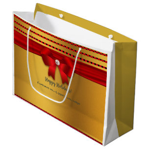 Happy Holidays Fun Party   Large Gift Bag