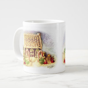 Happy Holidays Gingerbread House Speciality Mugs