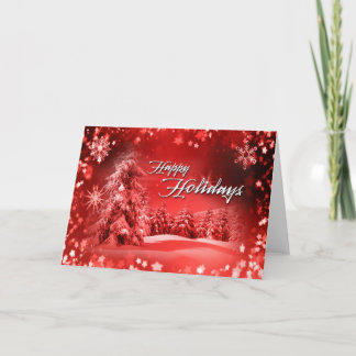 Happy Holidays Greeting Card