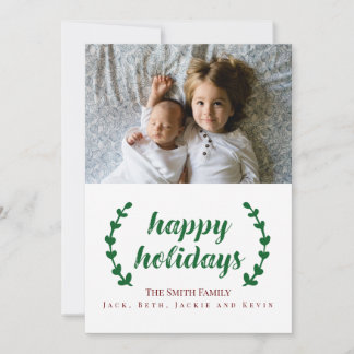 Happy Holidays Greeting Card