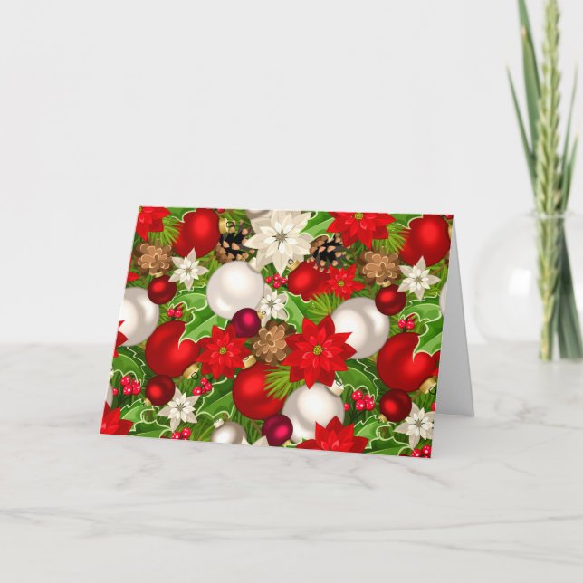 Happy Holidays Greeting Card (Blank) (Front)