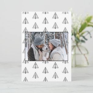 Happy Holidays Greetings Family Christmas Holiday  Card