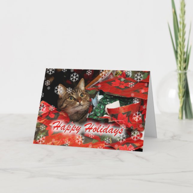 Happy Holidays Holiday Card (Front)