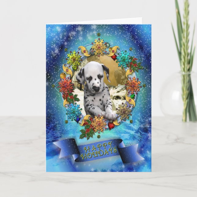 Happy Holidays Holiday Card (Front)