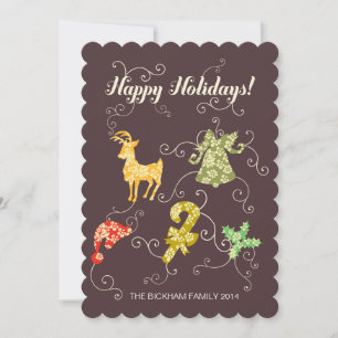 Happy Holidays Holiday Card