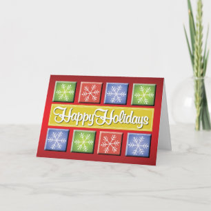Happy Holidays Holiday Card