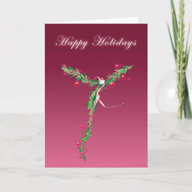 Happy Holidays Holiday Card (Front)