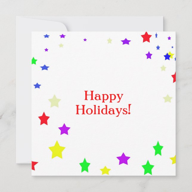 Happy Holidays! Holiday Card (Front)