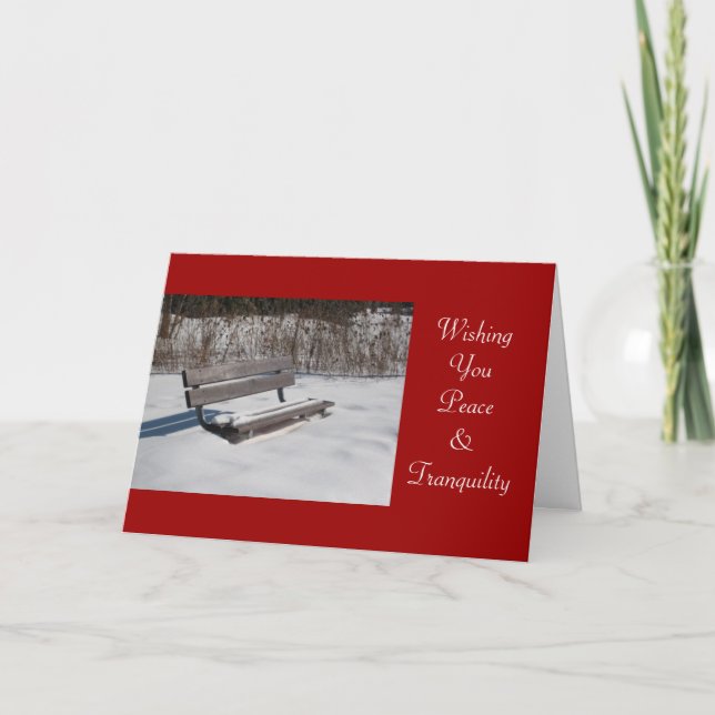 Happy Holidays Holiday Card (Front)