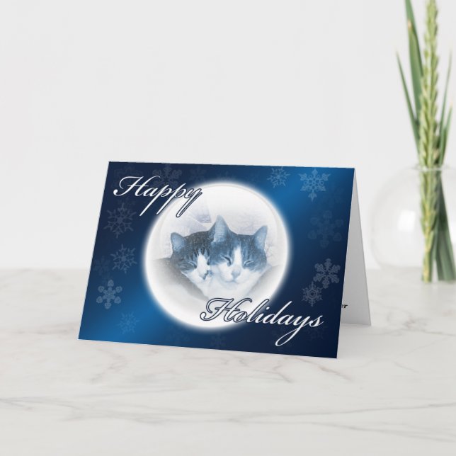 Happy Holidays Holiday Card (Front)