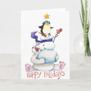 Happy Holidays Holiday Card